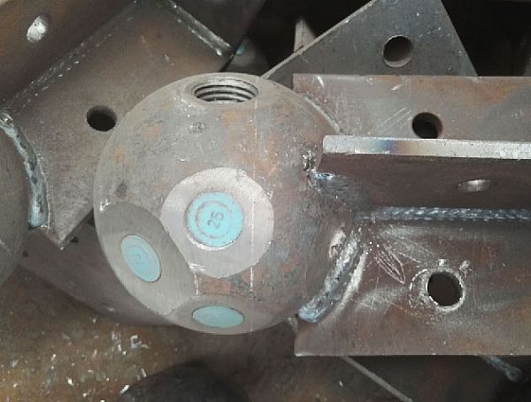 连云港螺栓球球塞，网架配件