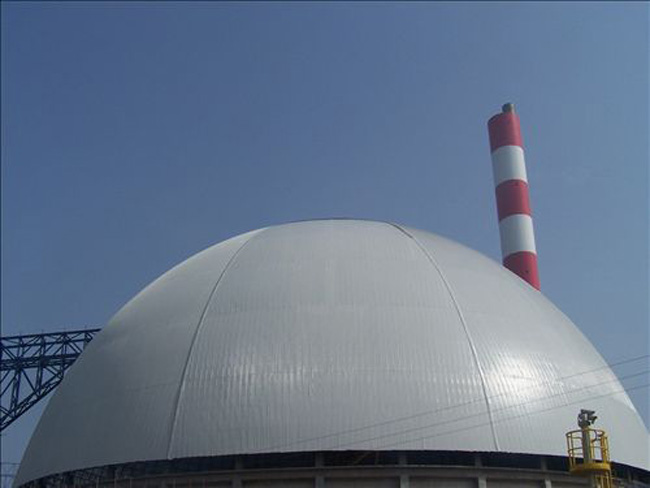 连云港球形发电厂网架工程